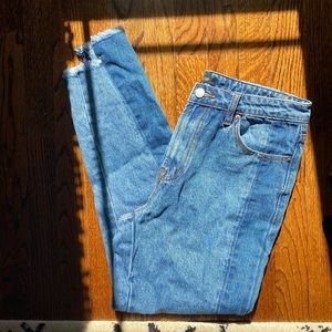 LIKE NEW AFRM HIGH WAISTED JEANS